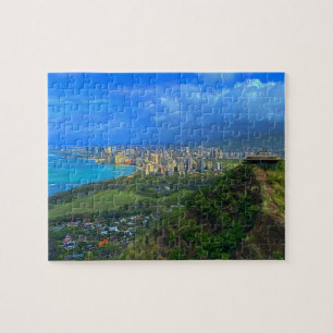 Honolulu, Hawaii Skyline #1 Jigsaw Puzzle