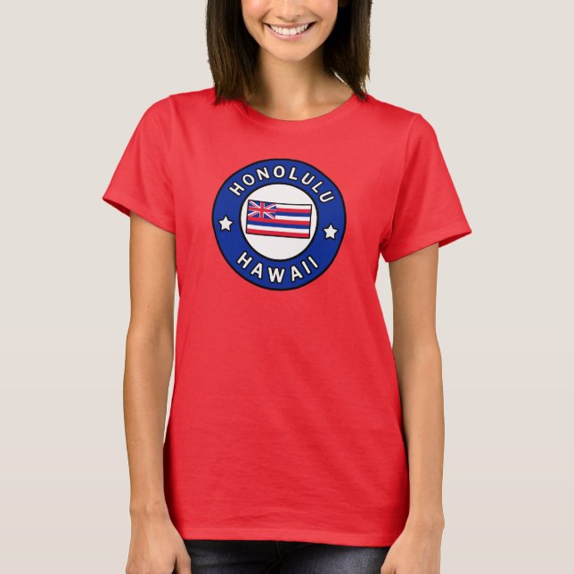 Honolulu Hawaii T-Shirt (Front)