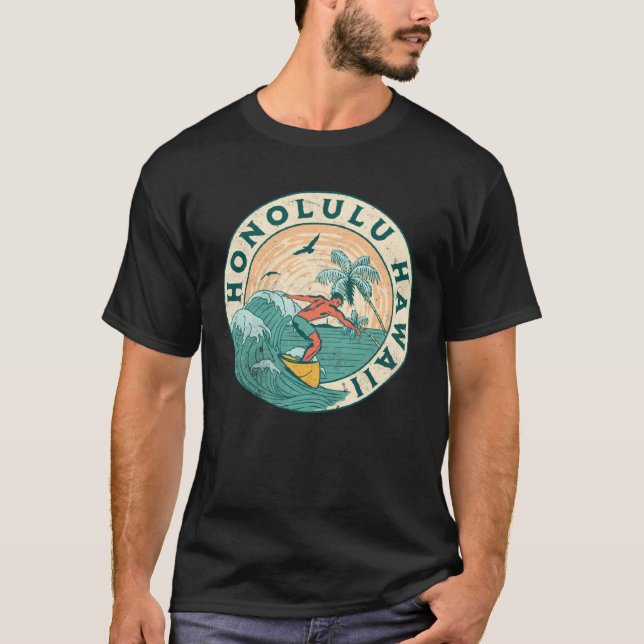 Honolulu Hawaii T-Shirt (Front)