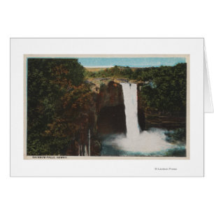 Honolulu, HI - Vue des chutes Rainbow