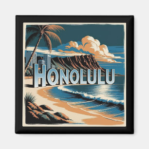 Honolulu O’aho Hawaii Magnet