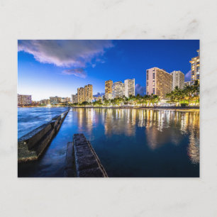 HONOLULU OAHU HAWAII POSTCARD