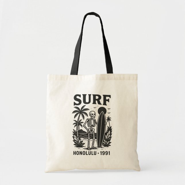 Honolulu Surf Tote Bag (Front)