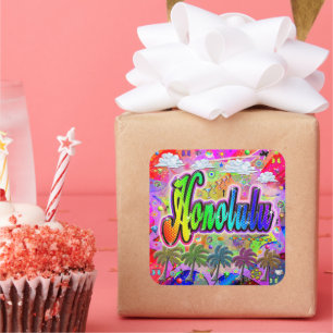 Honolulu Vista Express Sticker