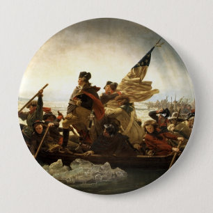 Honor American history with this striking 1-inch r 4 Inch Round Button