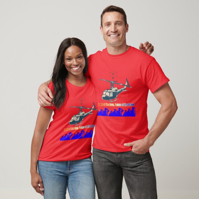 Honor in every thread red T-Shirt (Unisex)