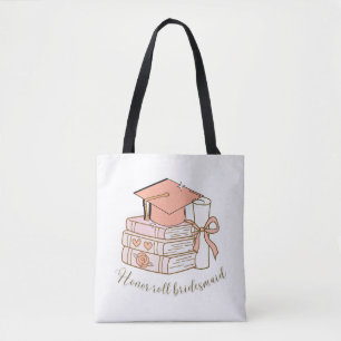 Honor Roll Bachelorette Party Design Graduation Tote Bag
