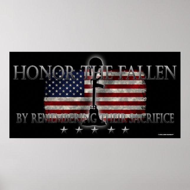 Honor The Fallen Poster (Front)