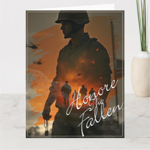 Honor the Fallen – Remember Their Sacrifice Card
