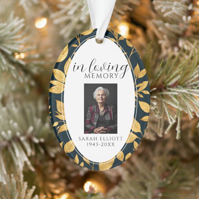 Honor the life of a loved one Acrylic Ornament (Tree)