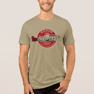 Honor the Red Tails Tri-Blend Shirt