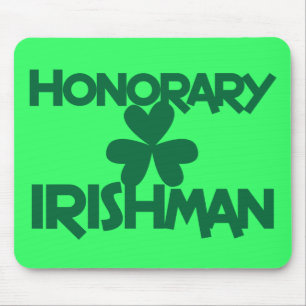 HONORARY IRISHMAN MOUSE PAD