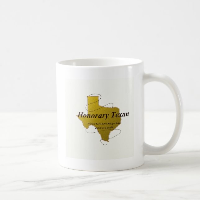 Honorary Texan Mug (Right)