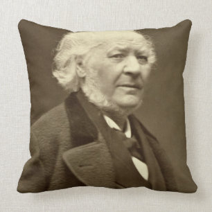 Honore Daumier (1808-79), from 'Galerie Contempora Throw Pillow