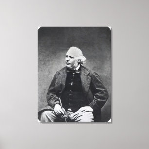 Honore Daumier  c.1864 Canvas Print