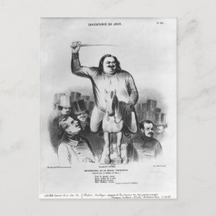 Honore de Balzac Postcard