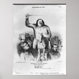 Honore de Balzac Poster