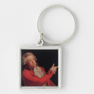 Honore Gabriel Riqueti  Count of Mirabeau Keychain