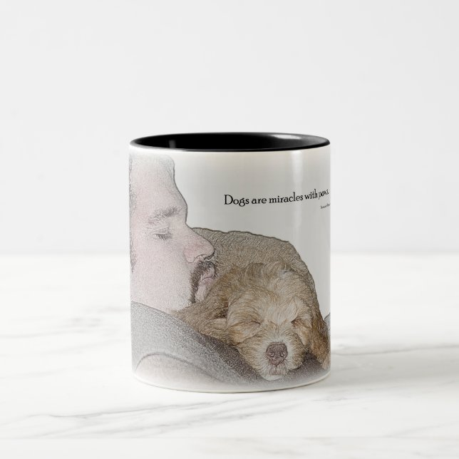Honorer de tasse de café équipe le meilleur ami (Centre)