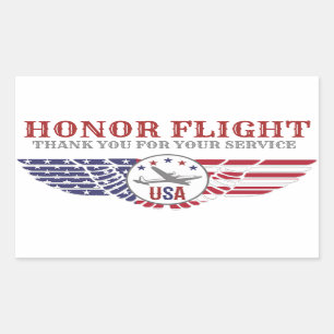 Honorer les Stickers de vol Merci pour votre servi