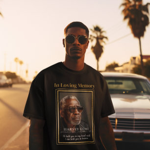 Honoring Memories: Personalized Photo Memorial T-Shirt