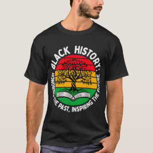 Honoring Past Inspiring Future Black History Kid T-Shirt
