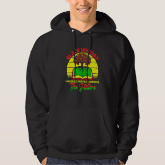 Honoring Past Inspiring Future Men Women Black His Hoodie