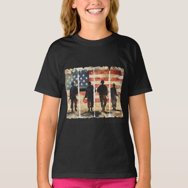 Honour and Remember T-Shirt (Front)