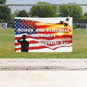 Honour and Remember the Brave Banner