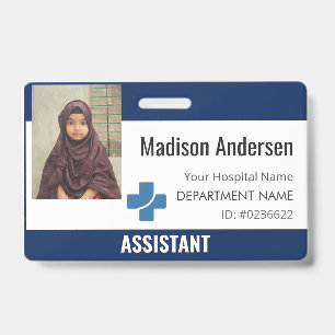 Honour Badge Custom Name Tag & ID Clip-On