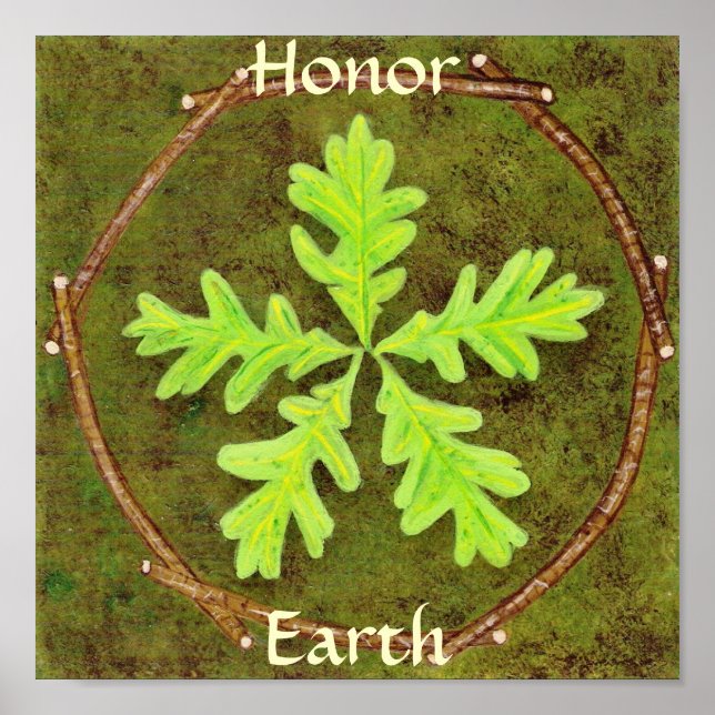 Honour Earth Poster (Front)
