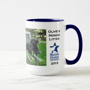 Honour Litter Bench Mug