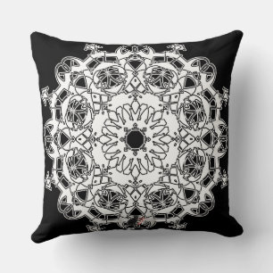 Honour Octa Glyph Throw Pillow