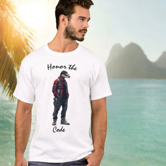 Honour the Code Reptile Warrior T-Shirt
