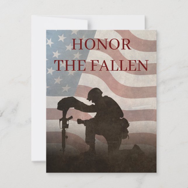 Honour The Fallen (Front)