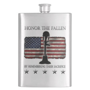 Honour The Fallen Hip Flask