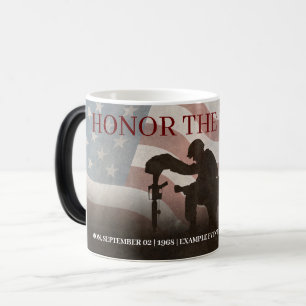 Honour The Fallen Magic Mug