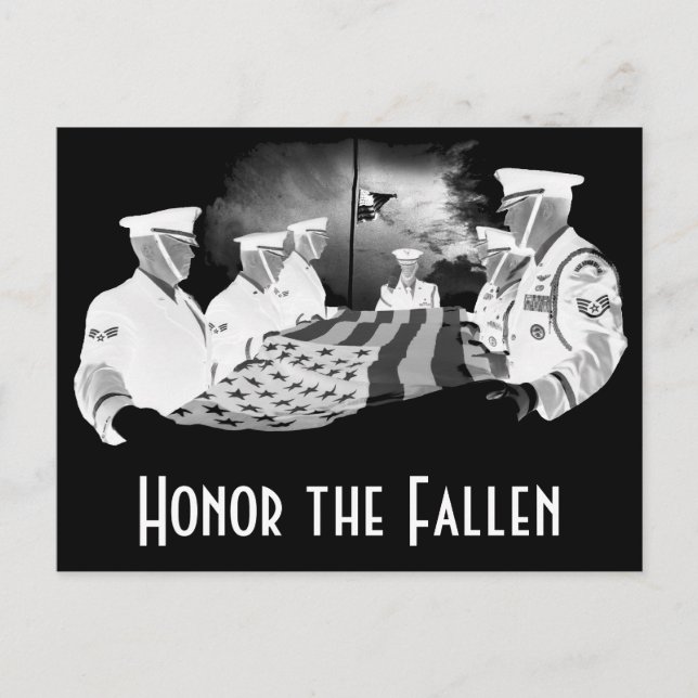 Honour the Fallen Postcard (Front)