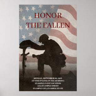 Honour The Fallen Poster