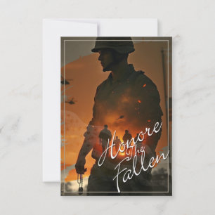 Honour the Fallen – Remember Their Sacrifice