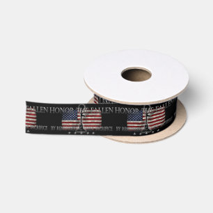 Honour The Fallen Satin Ribbon