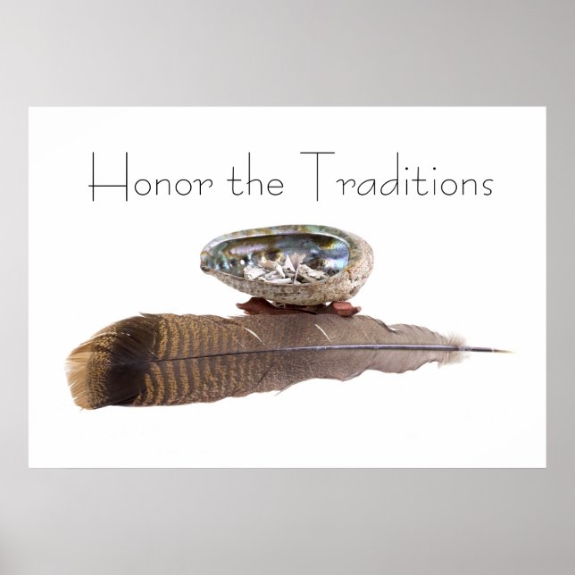 Honour the Traditions Poster (Front)