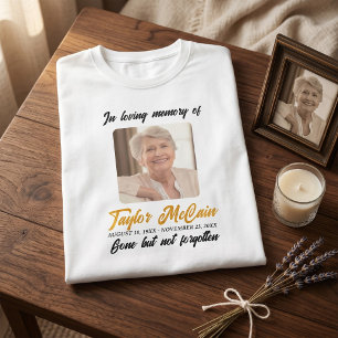 Honour Their Memory: Create Personalized Memorial T-Shirt