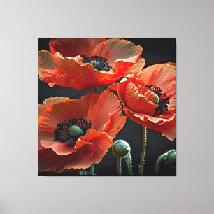 Honour those that gave all canvas print