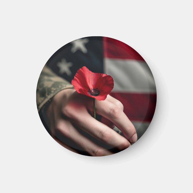 Honour those that gave all  magnet (Front)
