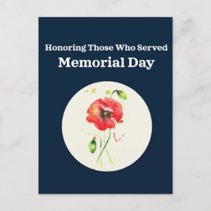 Honour those that gave all postcard