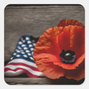Honour those that gave all  square sticker