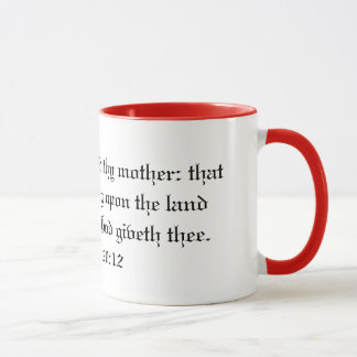 Honour Thy Father and Mother Mug