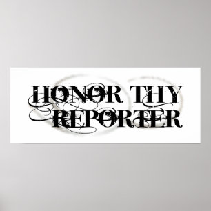 Honour Thy Reporter Poster