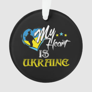 Honour to Ukrainian soldiers Ornament